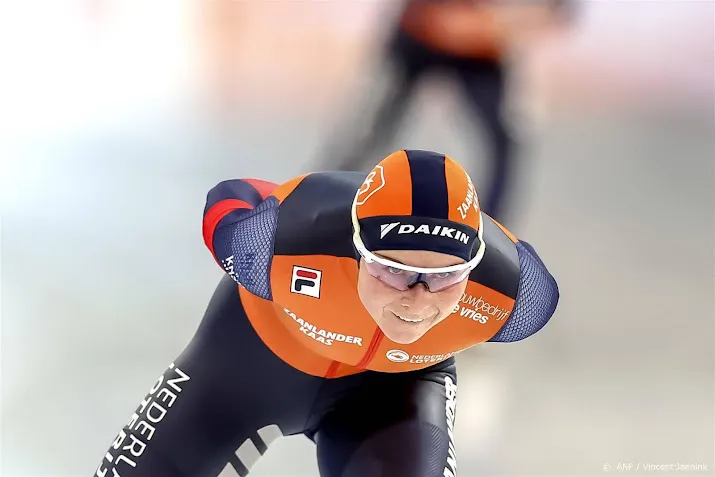 groenewoud wint bij wereldbeker polen voor het eerst 1500 meter