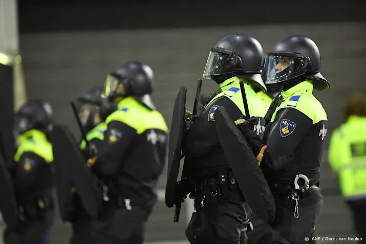 grote actiebereidheid bij politieagenten tijdens me staking