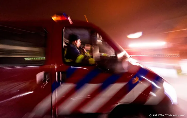 grote brand in loodsen in oosterwolde