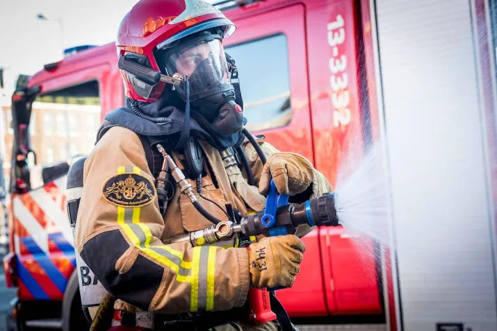 grote brand in strandtent scheveningen