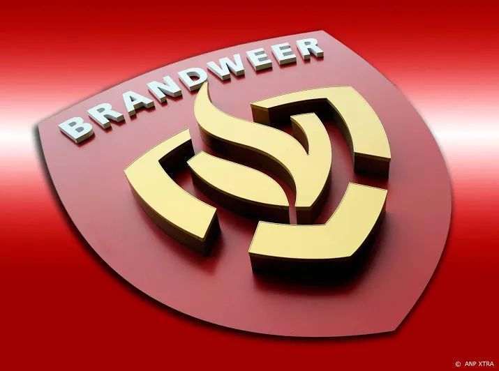 grote brand in zwembad in monster