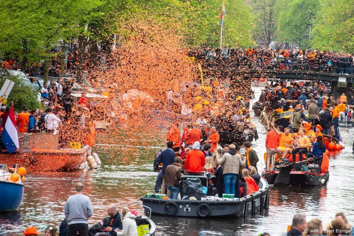 grote kans op warm en droog weer koningsdag