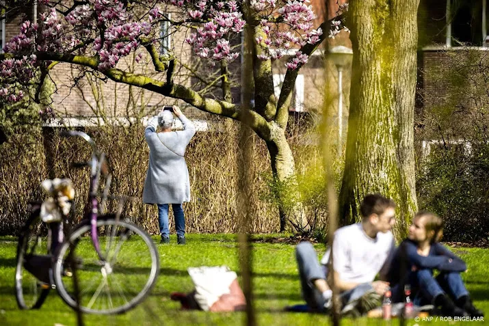 grote kans op warm en zonnig weer tijdens pasen