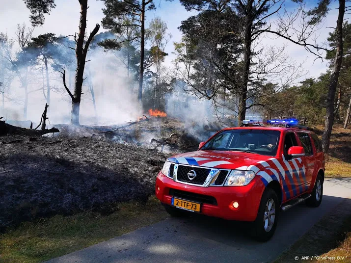 grote natuurbrand bij deurne