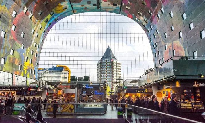 grote schoonmaak voor rotterdamse markthal