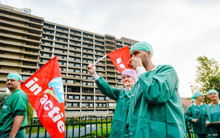 grote stakingsbereidheid ziekenhuispersoneel