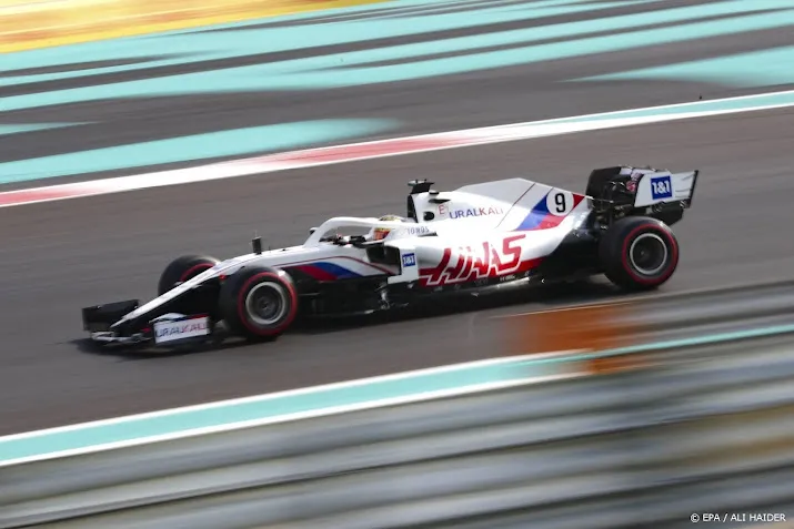 haas rijder mazepin mist gp abu dhabi na positieve coronatest