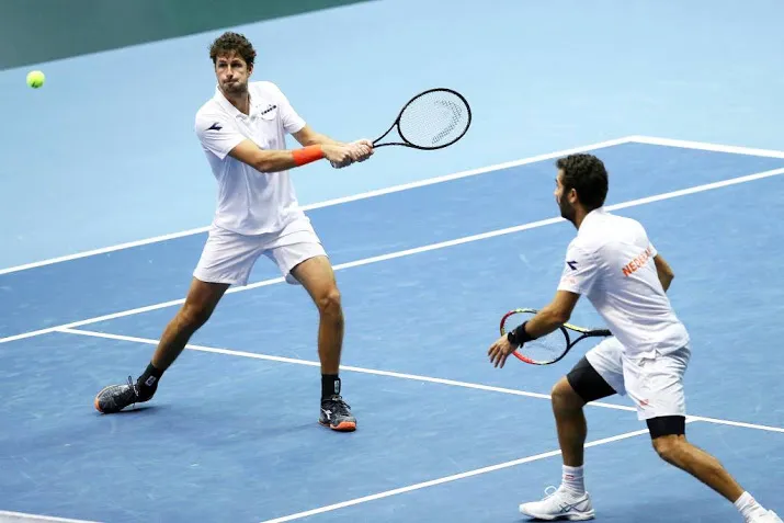 haase en rojer verder in dubbelspel madrid