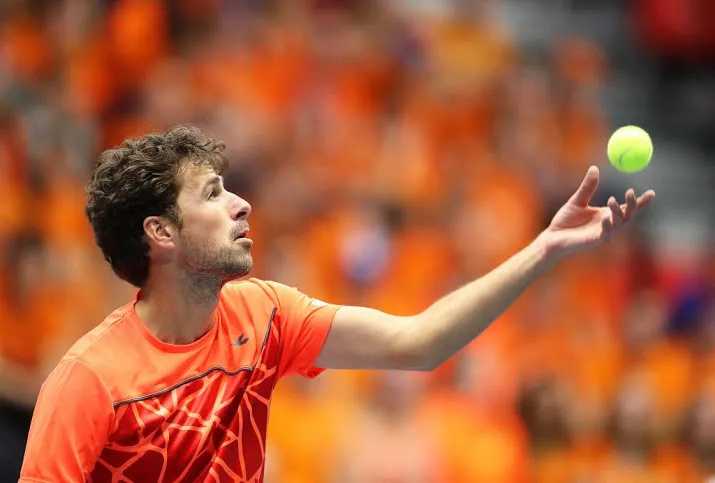 haase vs de bakker federer treft qualifier