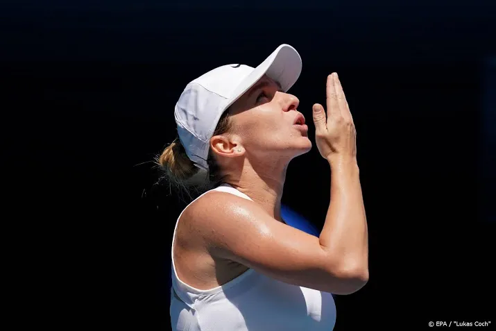halep eenvoudig door op australian open