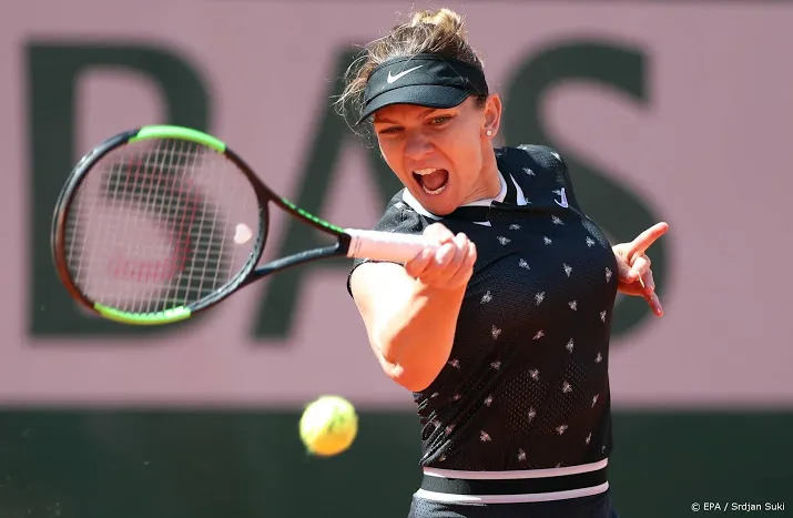 halep gunt poolse tiener maar een game