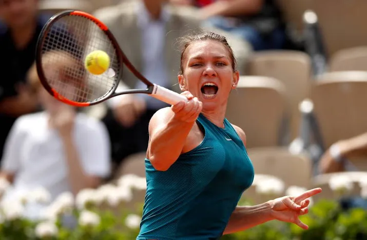 halep knokt zich naar halve finale