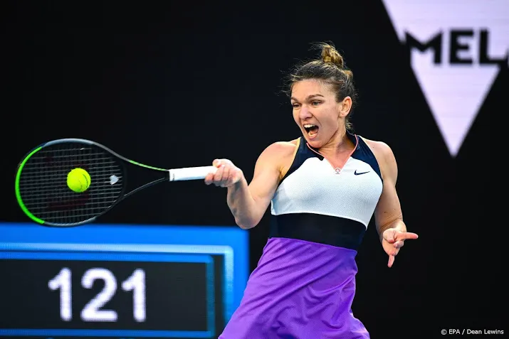 halep revancheert zich tegen swiatek en treft williams