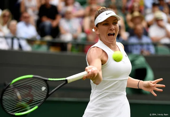 halep schakelt toernooisensatie gauff uit