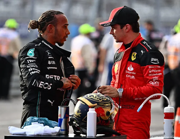 hamilton en leclerc gediskwalificeerd in formule 1 race in austin