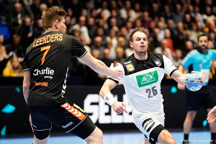 handballers verliezen bij debuut op ek van duitsland