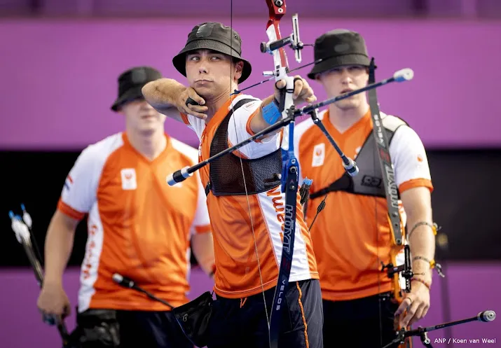 handboogschutters grijpen naast brons in landenwedstrijd spelen