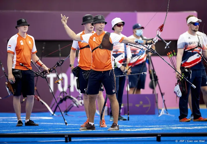 handboogschutters missen finale en kunnen hooguit brons pakken