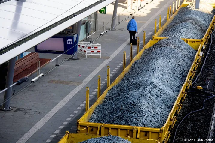 handel over het spoor vorig jaar flink gedaald