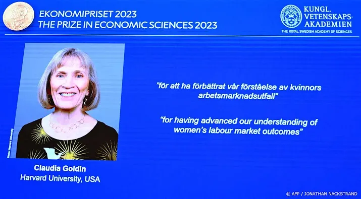 harvard hoogleraar claudia goldin wint nobelprijs voor economie