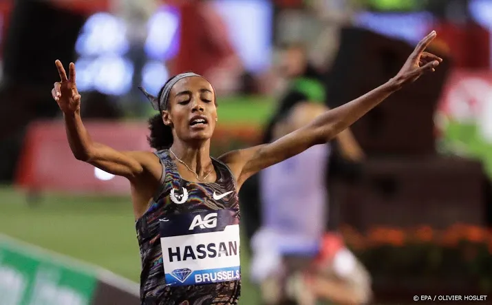 hassan doet gooi naar goud op 10 000 meter