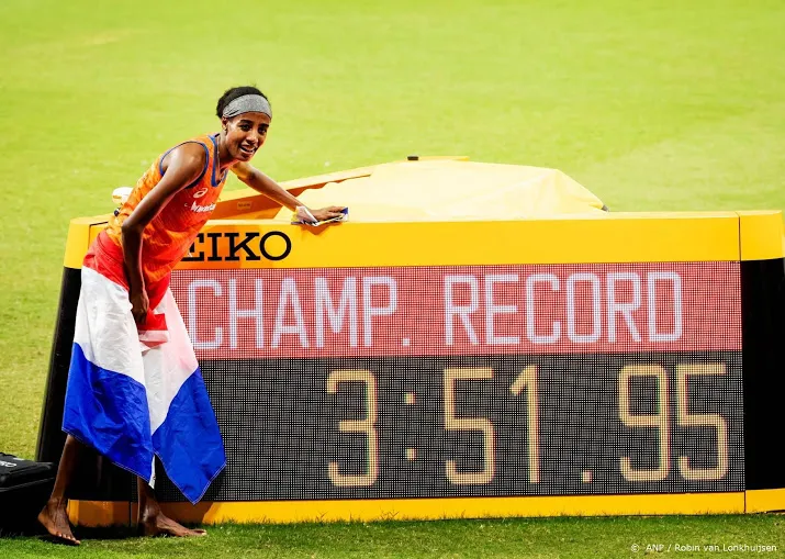hassan soleert naar goud op 1500 meter