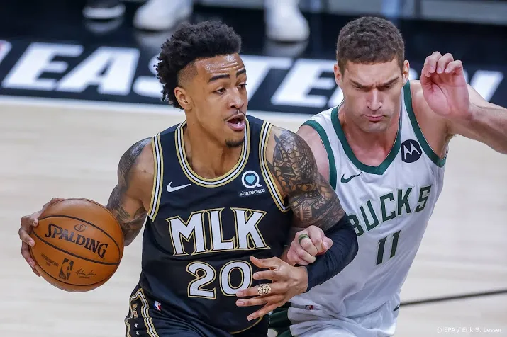 hawks maken gelijk in nba en zien bucks antetokounmpo verliezen
