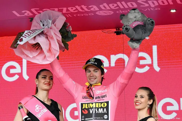hectische dag zonder gevolgen voor jumbo visma