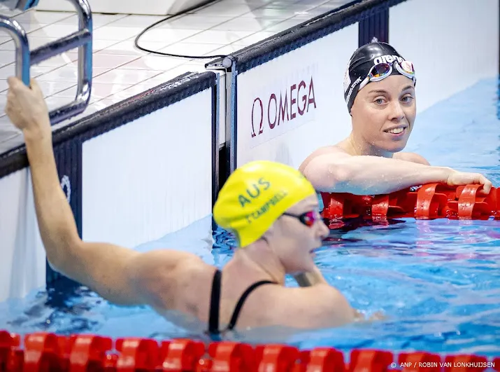 heemskerk zesde in olympische finale 100 vrij goud voor mckeon