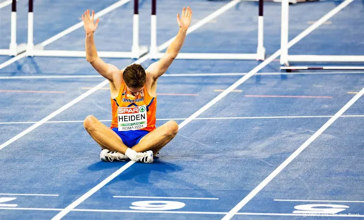 heiden komt op ek ten val in halve finales 110 meter horden