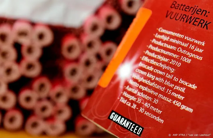 helft nederlanders voor verbod op vuurwerk