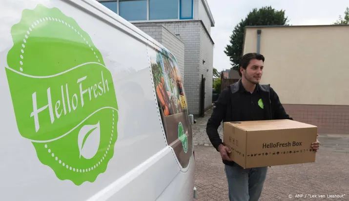hellofresh spint garen bij thuiszittende consument