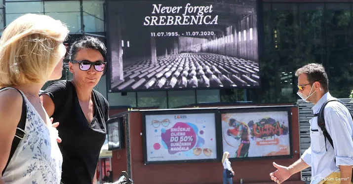 herdenkingen in srebrenica en den haag