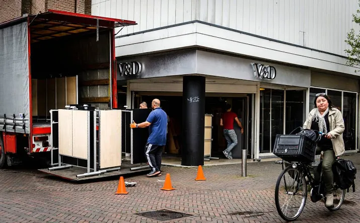 herstel gaat aan veel winkelstraten voorbij