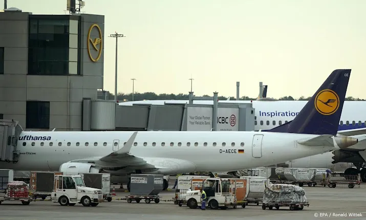 herstel passagiersvervoer op luchthaven frankfurt zet door