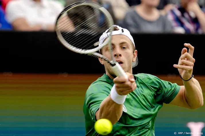 herstelde tennisser griekspoor maakt komend weekend rentree