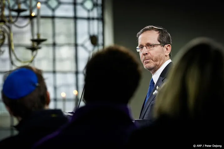 herzog roept in speech op tot vrijlaten joodse gijzelaars gaza