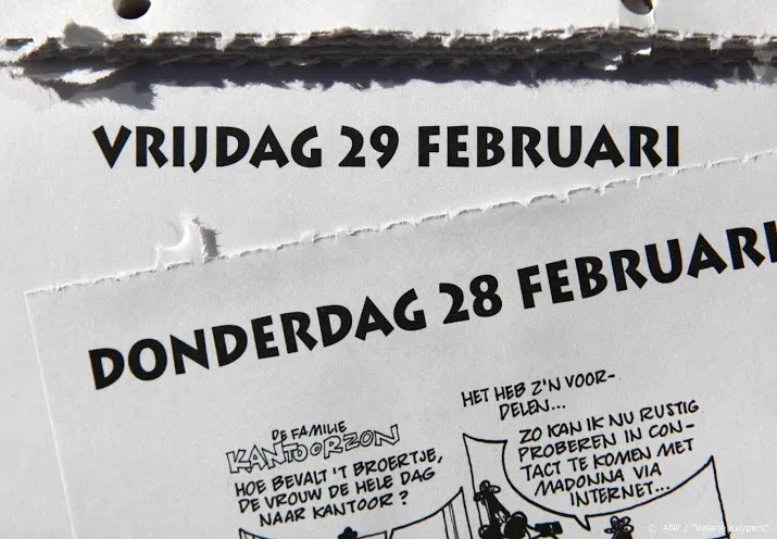 het is weer schrikkeldag 11 000 jarigen en veel bruiloften