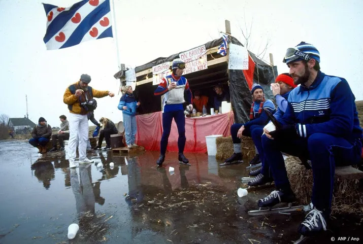 het is zover ruim 22 jaar geen elfstedentocht