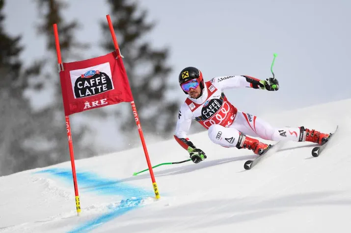 hirscher denkt aan afdaling en super g
