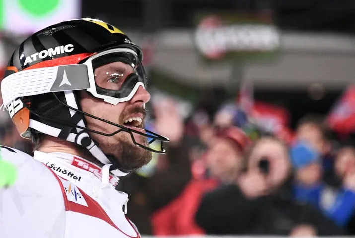 hirscher slaat terug op slalom
