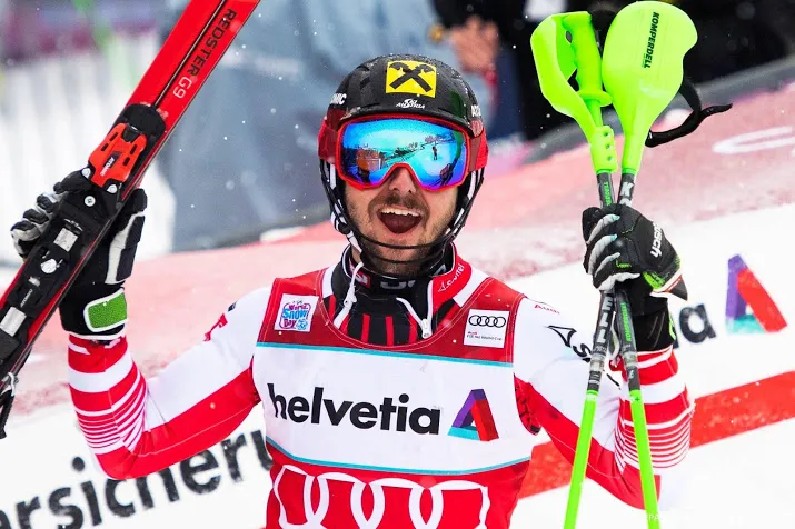 hirscher wint ook slalom in adelboden