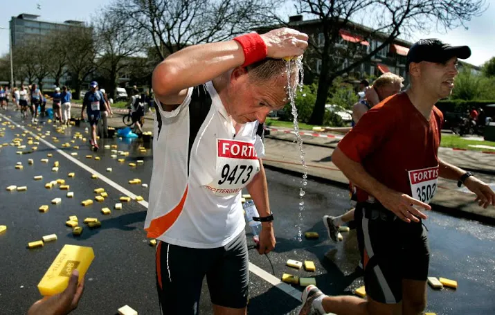 hitte maakt marathon apeldoorn onzeker