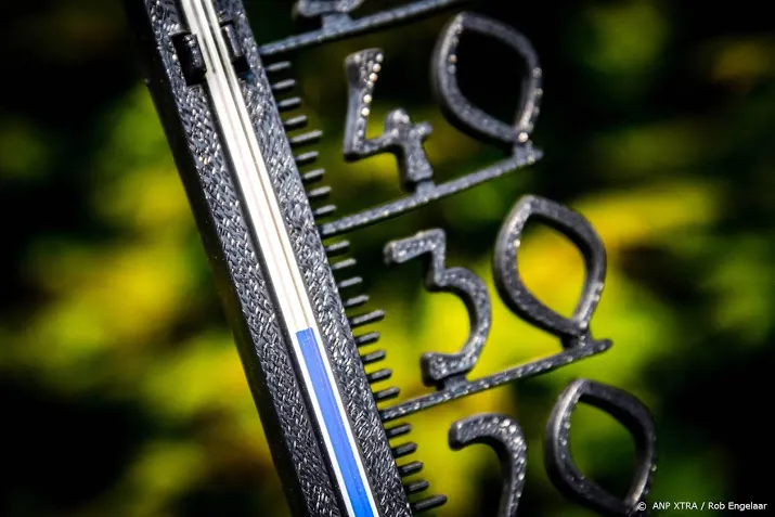 hitte maakt plaats voor lagere temperaturen