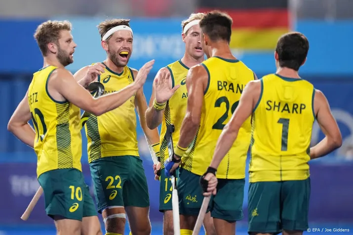 hockeyers australie naar olympische finale tegen belgie