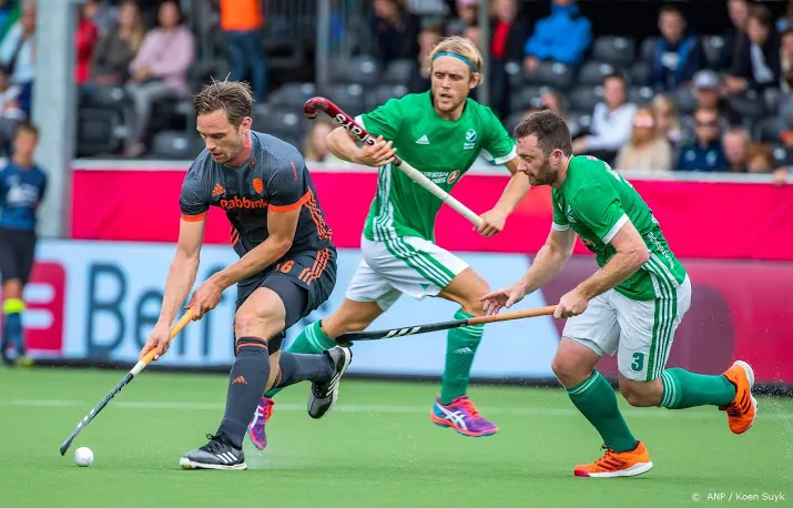 hockeyers beginnen ek met zege op ierland