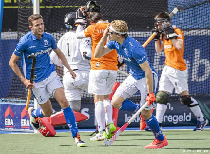 hockeyers bloemendaal op voorsprong in finale play offs