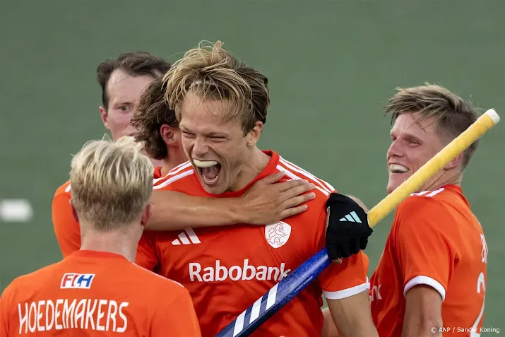 hockeyers maken nog kans op titelprolongatie na zege op belgie