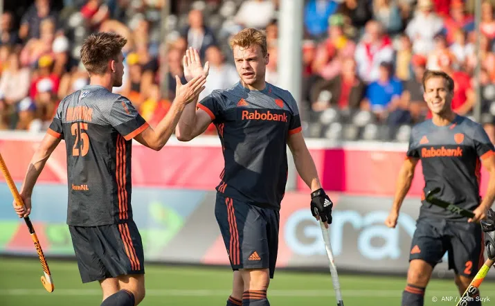 hockeyers ongeslagen naar halve finales ek