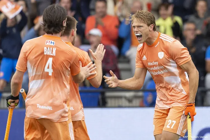 hockeyers oranje pakken titel pro league na zege op india